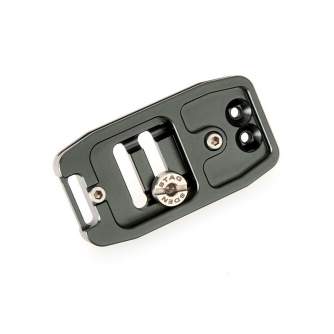 Tripod Accessories - 3 Legged Thing 70mm Base Plate with screen slope and strap connector. Compatible with Arca Swiss Grijs - quick order from manufacturer
