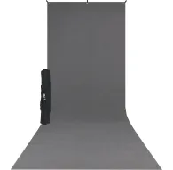 Backgrounds - Westcott X-Drop Wrinkle-Resistant Backdrop Kit - Neutral Gray Sweep (5 x 12) - quick order from manufacturerBackgrounds - Westcott X-Drop Wrinkle-Resistant Backdrop Kit - Neutral Gray Sweep (5 x 12) - quick order from manufacturer