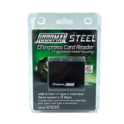 Hoodman CFExpress USB 3.1 Gen 2 Type C Interface Speed 10 Gbps CFEXR