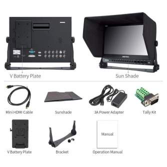 LCD monitori filmēšanai - SEETEC 13.3" Aluminum Design IPS 1920x1080 Pro Broadcast LCD Monitor with 3G-SDI HDMI AV - ātri pasūtīt no ražotāja