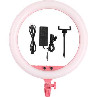 Sortimenta jaunumi - Godox LR150 LED Ring Light Pink - ātri pasūtīt no ražotāja