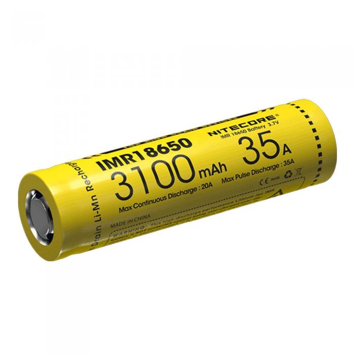 New products - Nitecore IMR18650 3100mAh 35A (2 stuks) - quick order from manufacturer