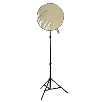 Turētāji - Caruba Reflector Stand Black with Background/Reflector clip - ātri pasūtīt no ražotāja