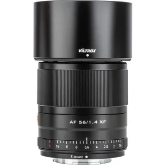 Objektīvi bezspoguļa kamerām - Viltrox FX-56 F1.4 AF Fuji X-mount Black - ātri pasūtīt no ražotāja