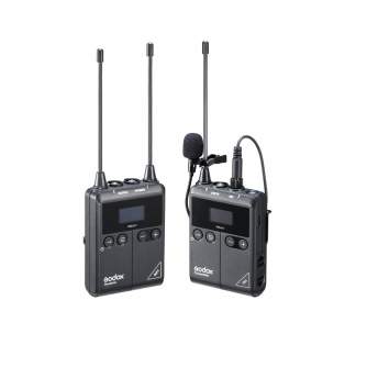 Sortimenta jaunumi - Godox UHF Wireless & Lavalier Microphone Kit (1x TX1 /1x RX1 /1x LMS-12 AXL) - ātri pasūtīt no ražotāja