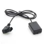DC adapteriai - Caruba Sony NP-FW50 Full Decoding Dummy Battery + D-TAP (straight cable) - быстрый заказ от производителя