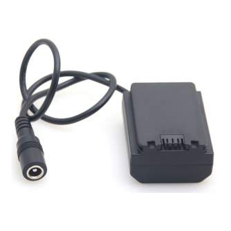 Kameru akumulatori - Caruba Sony NP-FZ100 Full Decoding Dummy Battery (straight cable) - ātri pasūtīt no ražotāja