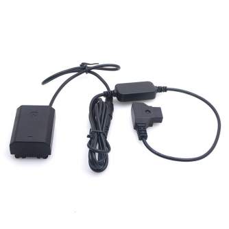Camera Batteries - Caruba Sony NP-FZ100 Full Decoding Dummy Battery + D-TAP (straight cable) - quick order from manufacturer