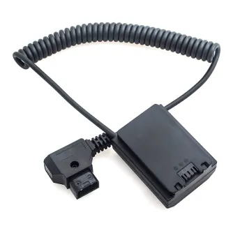 Dummy Batteries & DC Couplers - Caruba Sony NP-FZ100 Full Decoding Dummy Battery + D-TAP (spring cable) - quick order from manufacturer