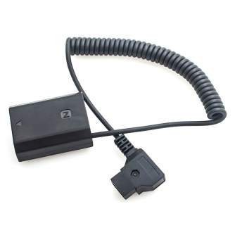 Kameru akumulatori - Caruba Sony NP-FZ100 Full Decoding Dummy Battery + D-TAP (spring cable) - ātri pasūtīt no ražotāja