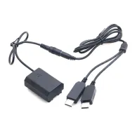 DC adapteriai - Caruba Sony NP-FZ100 Full Decoding Dummy Battery + 5V 2A dual USB cable - быстрый заказ от производителяDC adapteriai - Caruba Sony NP-FZ100 Full Decoding Dummy Battery + 5V 2A dual USB cable - быстрый заказ от производителя