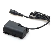 Dummy Batteries & DC Couplers - Caruba Canon LP-E6 Full Decoding Dummy Battery (straight cable) - quick order from manufacturerDummy Batteries & DC Couplers - Caruba Canon LP-E6 Full Decoding Dummy Battery (straight cable) - quick order from manufacturer