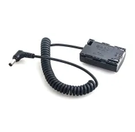 Dummy Batteries & DC Couplers - Caruba Canon LP-E6 Full Decoding Dummy Battery (spring cable) - quick order from manufacturerDummy Batteries & DC Couplers - Caruba Canon LP-E6 Full Decoding Dummy Battery (spring cable) - quick order from manufacturer