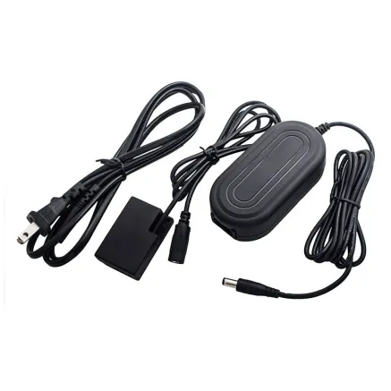 Caruba Canon LP-E6 Full Decoding Dummy Battery + AC-E6 Power Adapter