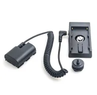 Dummy Batteries & DC Couplers - Caruba Canon LP-E6 Full Decoding Dummy Battery + F970 Battery Gusset (spring cable) - quick order from manufacturerDummy Batteries & DC Couplers - Caruba Canon LP-E6 Full Decoding Dummy Battery + F970 Battery Gusset (spring cable) - quick order from manufacturer