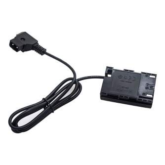 Camera Batteries - Caruba Canon LP-E6 full Decoding Dummy Battery + D-TAP B Type Port (straight cable) - quick order from manufacturer