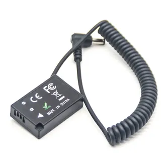 Dummy baterijas & DC adapteri - Caruba Canon LP-E17 (DR-E18) Dummy Battery (spring cable) - ātri pasūtīt no ražotāja