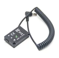 Dummy Batteries & DC Couplers - Caruba Canon LP-E17 (DR-E18) Dummy Battery (spring cable) - quick order from manufacturerDummy Batteries & DC Couplers - Caruba Canon LP-E17 (DR-E18) Dummy Battery (spring cable) - quick order from manufacturer