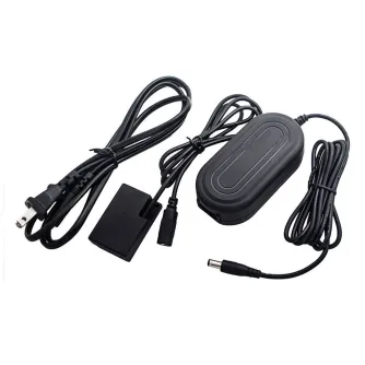 Dummy Batteries & DC Couplers - Caruba Canon LP-E17 (DR-E18) Dummy Battery + AC-E6 Power Adapter - quick order from manufacturer