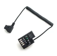 V-Mount Battery - Caruba Panasonic DMW-DCC12 Full Decoding Dummy Battery + D-TAP B-Type Port (spring cable) - quick order from manufacturerV-Mount Battery - Caruba Panasonic DMW-DCC12 Full Decoding Dummy Battery + D-TAP B-Type Port (spring cable) - quick order from manufacturer