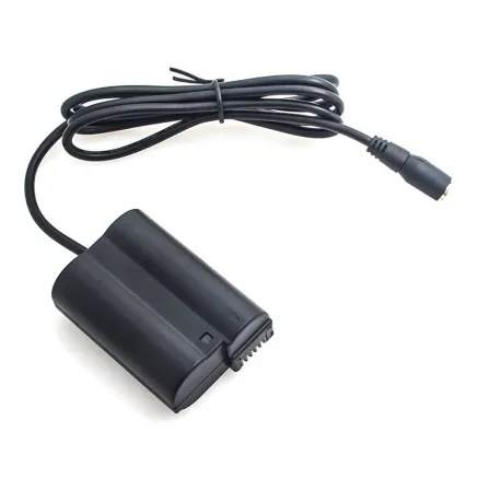 Caruba Nikon EN EL15 Full Decoding Dummy Batterij (rechte kabel) DC42