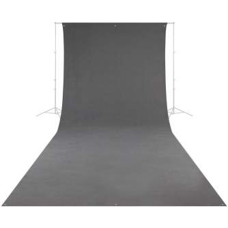 Backgrounds - Westcott Wrinkle-Resistant Backdrop - Neutral Gray (2,7 x 6,1m) - quick order from manufacturer