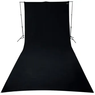 Foto foni - Westcott fons, Wrinkle-Resistant- melns (2,7 x 6,1 m) - ātri pasūtīt no ražotāja