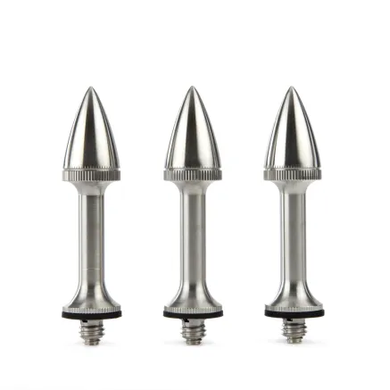 3 Legged Thing Stilettoz Set van 3 lange spikes (1/4 20 schroeven en 3/8 compatibel) LEGSTILZ