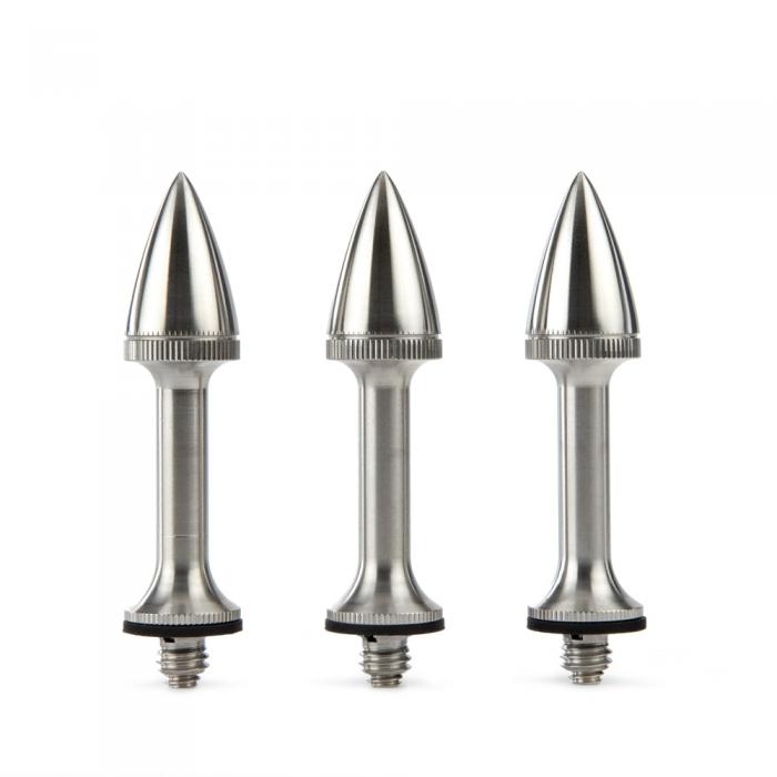 Statīvu aksesuāri - 3 Legged Thing Stilettoz Set of 3 long spikes (1/4"-20 screws and 3/8" compatibl - ātri pasūtīt no ražotāja