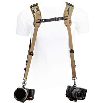 Vestes Siksnas Jostas - BlackRapid Double Camera Harness - Multi-Terrain - ātri pasūtīt no ražotāja