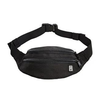 Belt Bags - BlackRapid Waist Pack with 2 Zippered Pockets & Adjustable Belt - Black - quick order from manufacturer