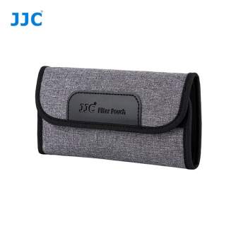 Новые товары - JJC FP-K4S Grey Filter Pouch holds 4 filters up to 58mm - быстрый заказ от производителя