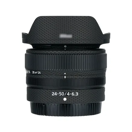 JJC KS Z2450MK Matrix Carbon Fiber Black Anti Scratch Protective Skin Film for Nikon NIKKOR Z 24 50mm f/4 6.3 Lens