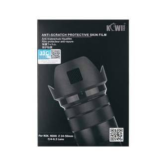 Sortimenta jaunumi - JJC KS-Z2450MKi Matrix Carbon Fiber Black Anti-Scratch Protective Skin Film for Nikon NIKKOR Z 24-50mm f/4-6.3 Lens - ātri pasūtīt no ražotāja