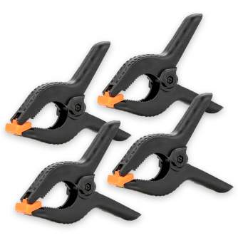 Новые товары - Caruba Background Clamp Black/Orange Large (4 pieces) - быстрый заказ от производителя
