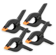 New products - Caruba Background Clamp Black/Orange Large (4 pieces) - quick order from manufacturerNew products - Caruba Background Clamp Black/Orange Large (4 pieces) - quick order from manufacturer