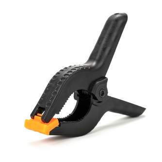 New products - Caruba Background Clamp Black/Orange Large (4 pieces) - quick order from manufacturer