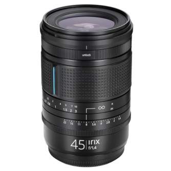 New products - Irix 45mm f/1.4 Dragonfly Fuji GFX - quick order from manufacturer