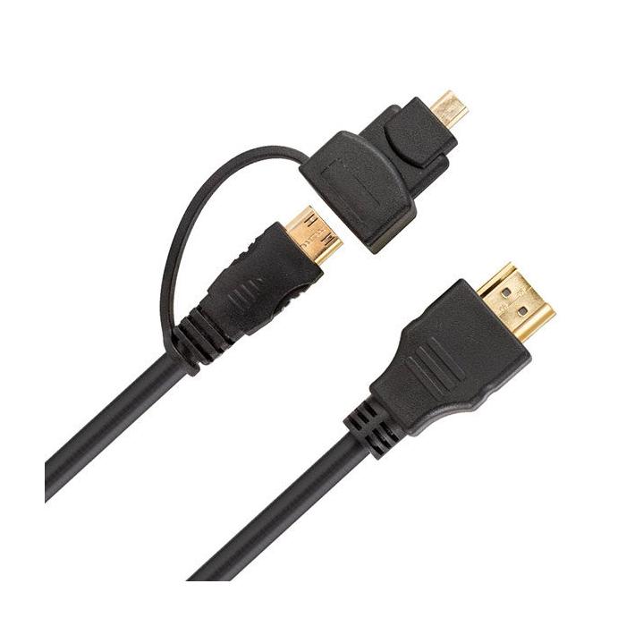 Sortimenta jaunumi - Feelworld Micro/Mini 2 in 1 HDMI Cabel - ātri pasūtīt no ražotāja