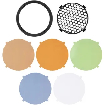 Gaismas veidotāji - Westcott FJ80 Magnetic Grid & Gel Pack - ātri pasūtīt no ražotāja