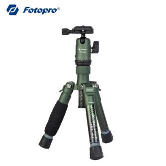 New products - Fotopro X-Aircross 1 Mini Carbon Tripod Green - quick order from manufacturer