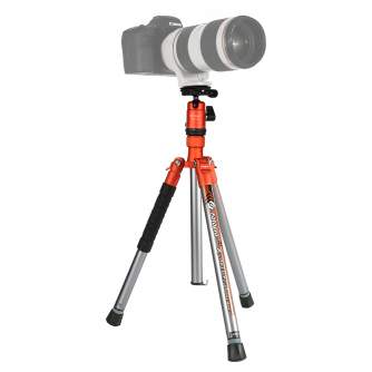 New products - Fotopro X-Aircross 1 Aluminum Tripod Orange - quick order from manufacturer