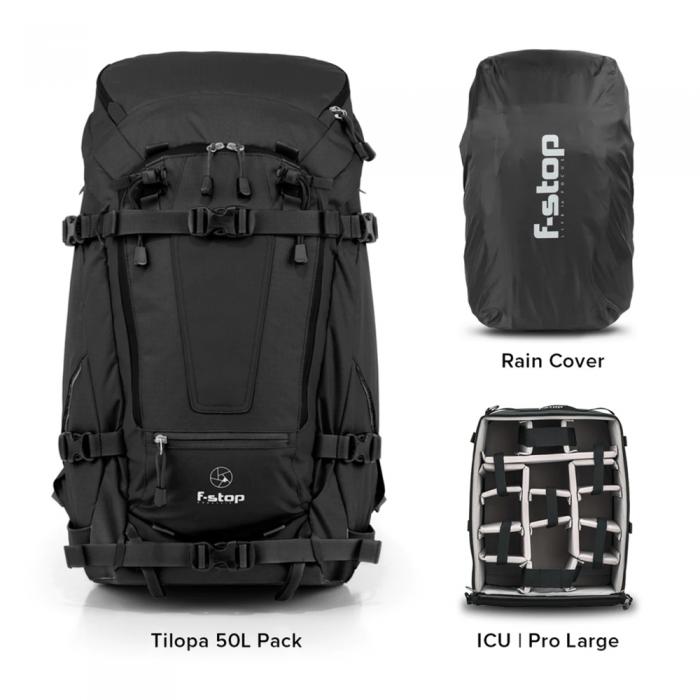 Backpacks - F-Stop Tilopa v3 Essentials Bundle Anthracite (Black) - quick order from manufacturer