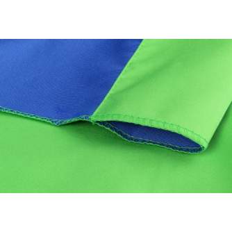 Фоны - StudioKing Background Cloth 2,7x5 m Blue/Green - купить сегодня в магазине и с доставкой