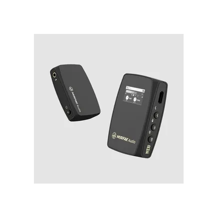 Opruiming MIRFAK DUAL CHANNEL COMPACT WIRELESS MICROPHONE SYSTEM WE10 MFA13
