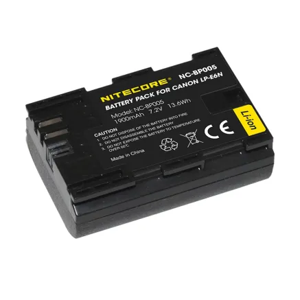Nitecore NC BP005 (Canon LP E6N) 1900mAh