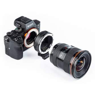 Адаптеры - Viltrox Mark V EF-E5 Canon EF Lens adapter to Sony E-Mount Body Adapter with OLED Screen VILTROXEFE5 - быстрый заказ 