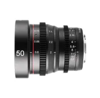 CINEMA видео объективы - Meike MK 50mm T2.2 Fuji X-Mount - быстрый заказ от производителяCINEMA видео объективы - Meike MK 50mm T2.2 Fuji X-Mount - быстрый заказ от производителя