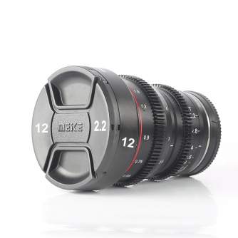 Sortimenta jaunumi - Meike New Lens Cap for T2.2 Mini Prime Series Cine Lens With the Silver Markings for Focal and Aperture - ātri pasūtīt no ražotāja