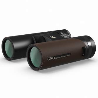 Binokļi - GPO Passion 10x32ED Binoculars Brown - ātri pasūtīt no ražotāja
